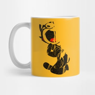 Felix The Cat / Original Faded Style Glitch Design Mug